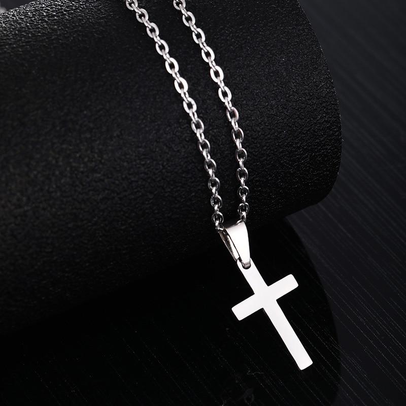 MINIMALIST CROSS PENDANT - ICECI