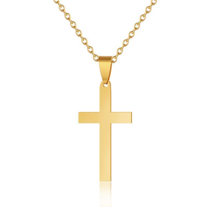 MINIMALIST CROSS PENDANT - ICECI