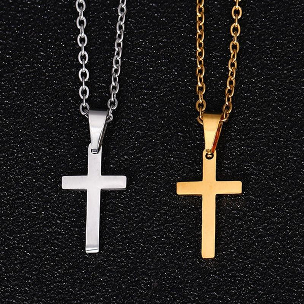 MINIMALIST CROSS PENDANT - ICECI