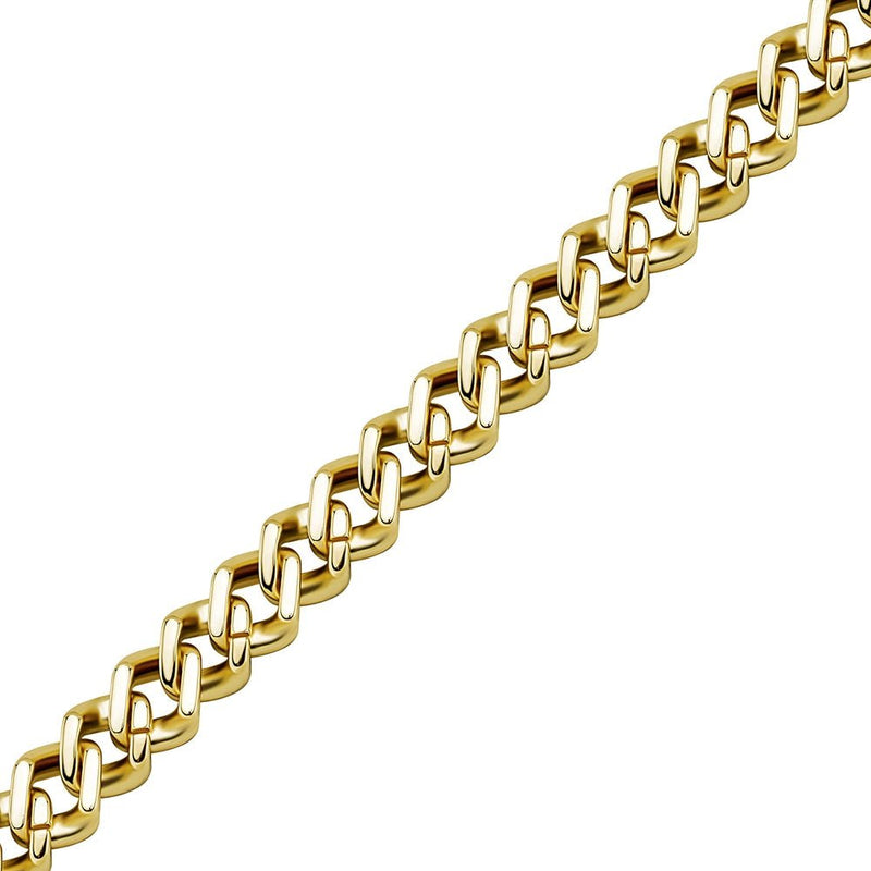 Multicolor Cuban Link Bracelet 14K - ICECI