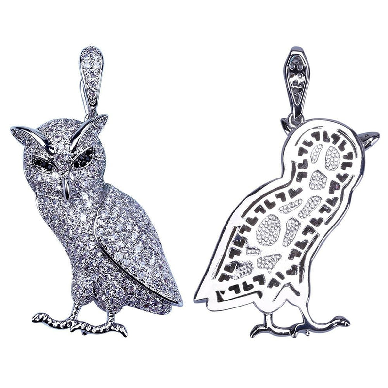 Owl Pendant 18K - ICECI