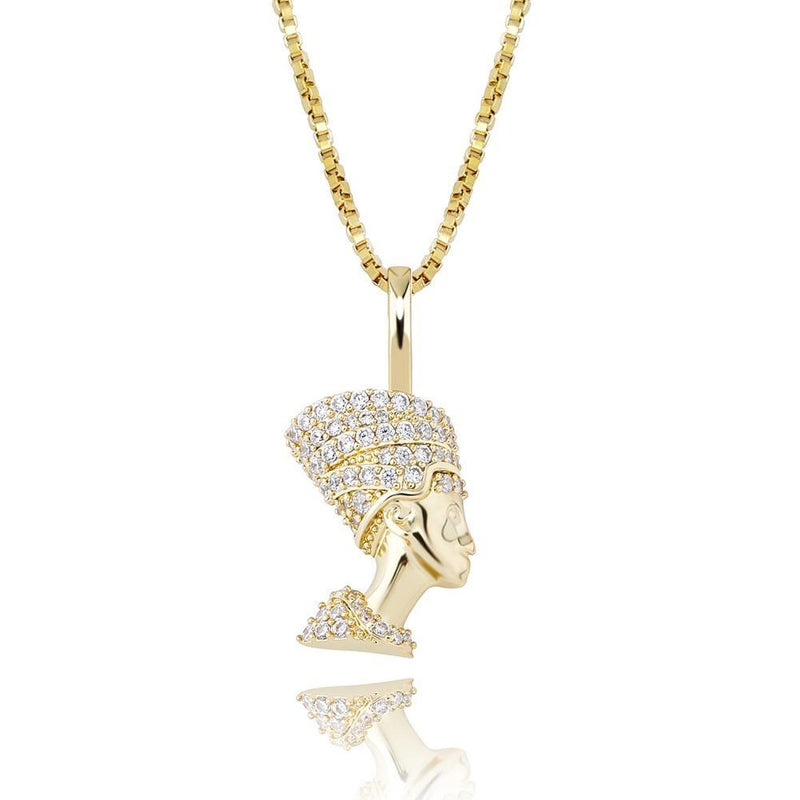 PHARAOH PENDANT 14K X STERLING SILVER - ICECI