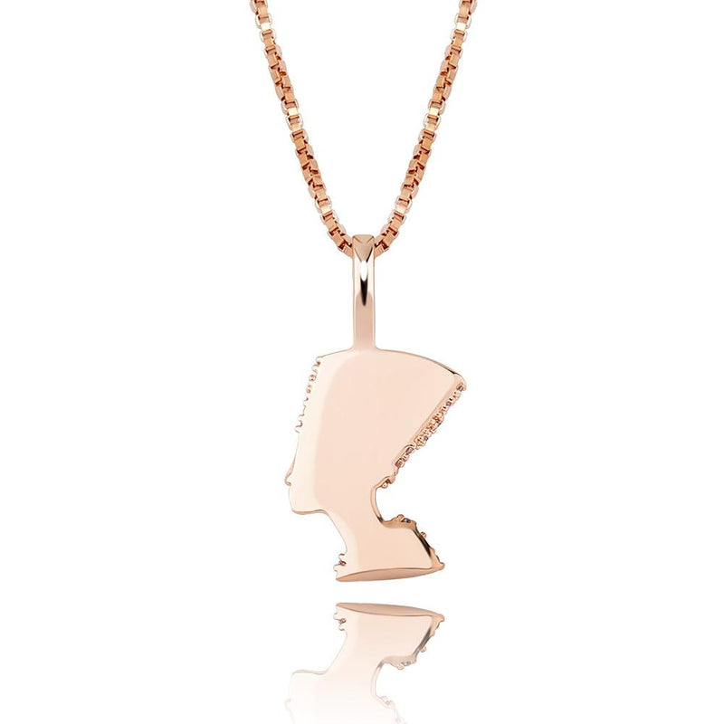 PHARAOH PENDANT 14K X STERLING SILVER - ICECI