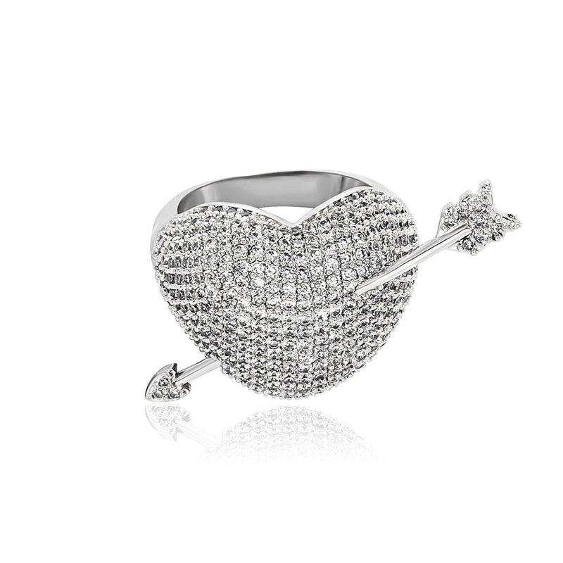 Pierced Heart Ring 14K - ICECI