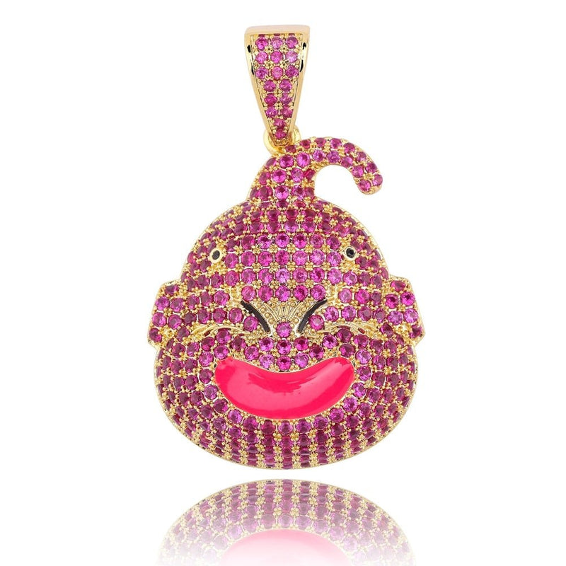 Pink Fat Demon Pendant 18K - ICECI