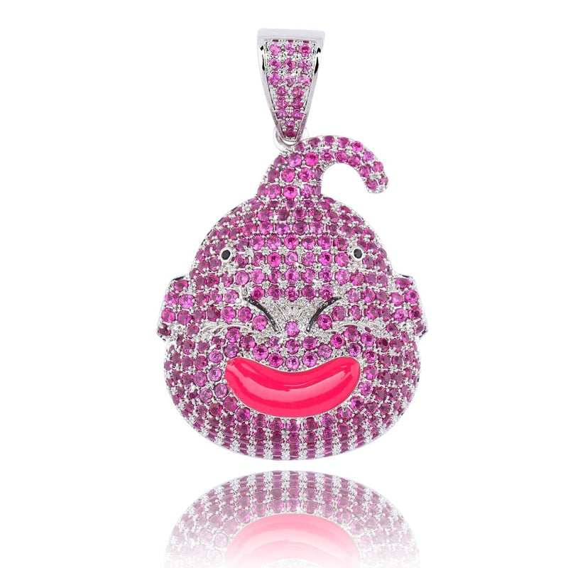 Pink Fat Demon Pendant 18K - ICECI