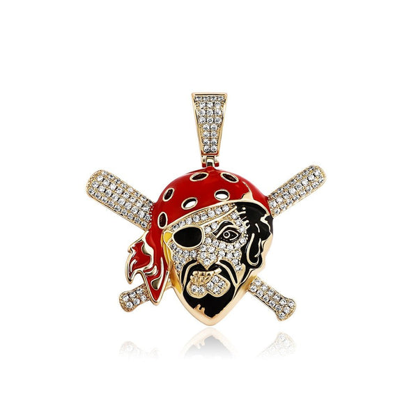 Pirate Pendant 14K - ICECI