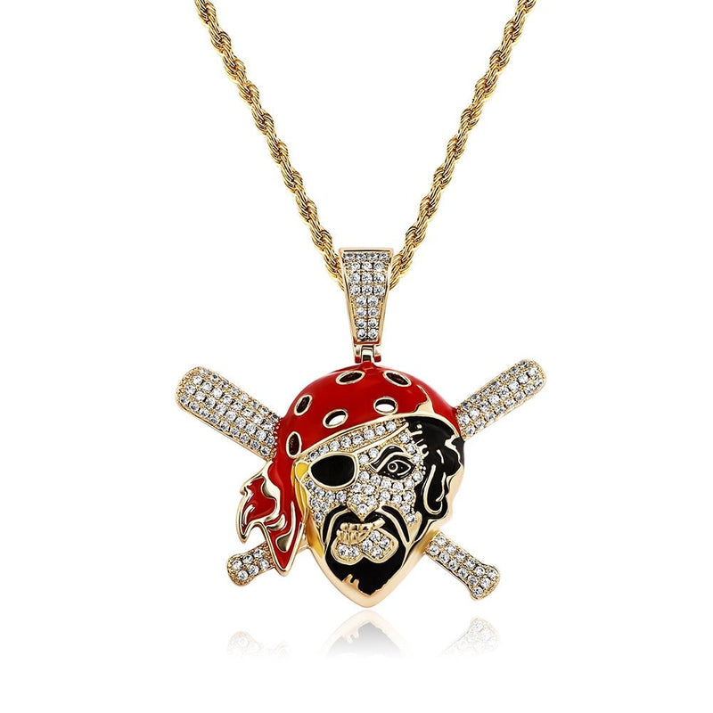 Pirate Pendant 14K - ICECI