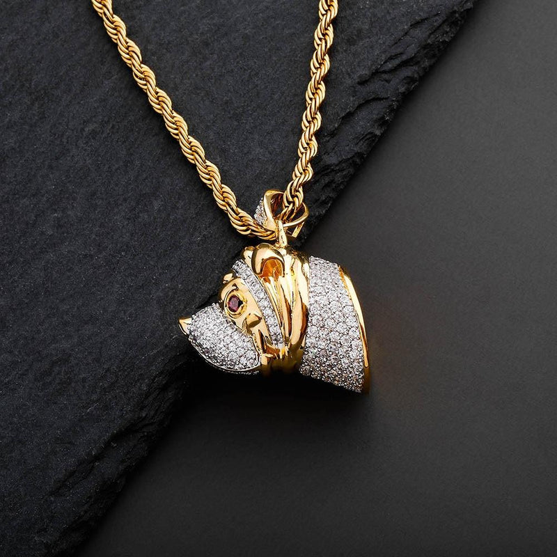 Pitbull Pendant 18K - ICECI