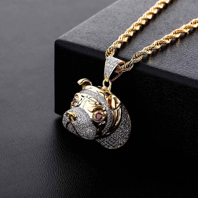 Pitbull Pendant 18K - ICECI