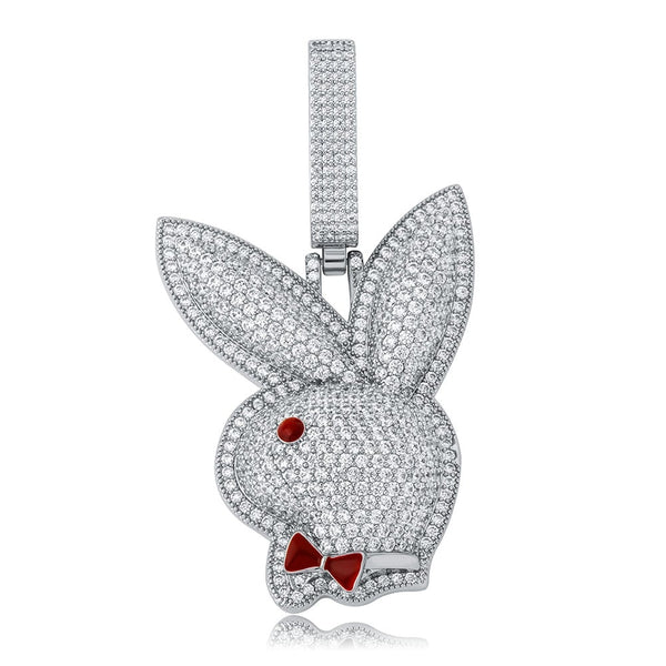 Play Bunny Pendant 14K - ICECI