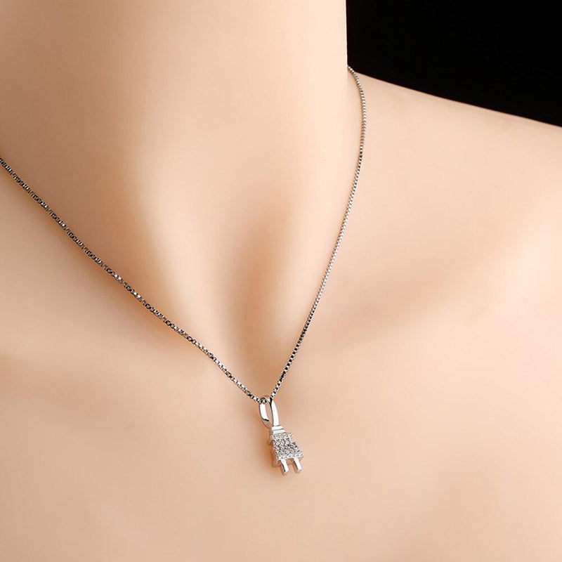 PLUG PENDANT 14K X STERLING SILVER - ICECI