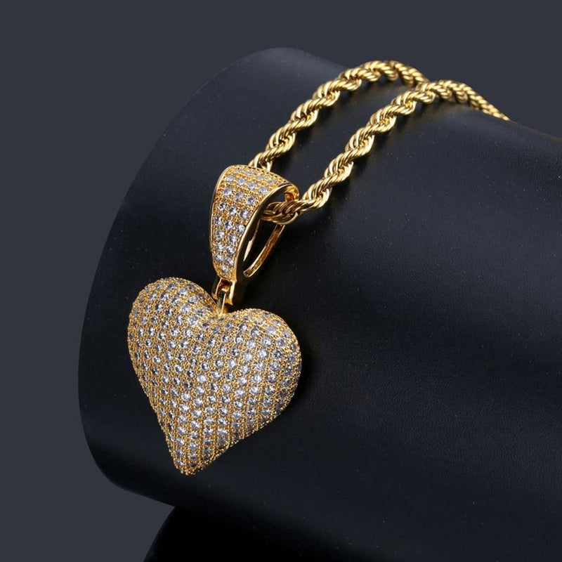 Poker Suits Pendant 18K - ICECI