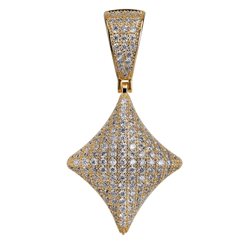 Poker Suits Pendant 18K - ICECI