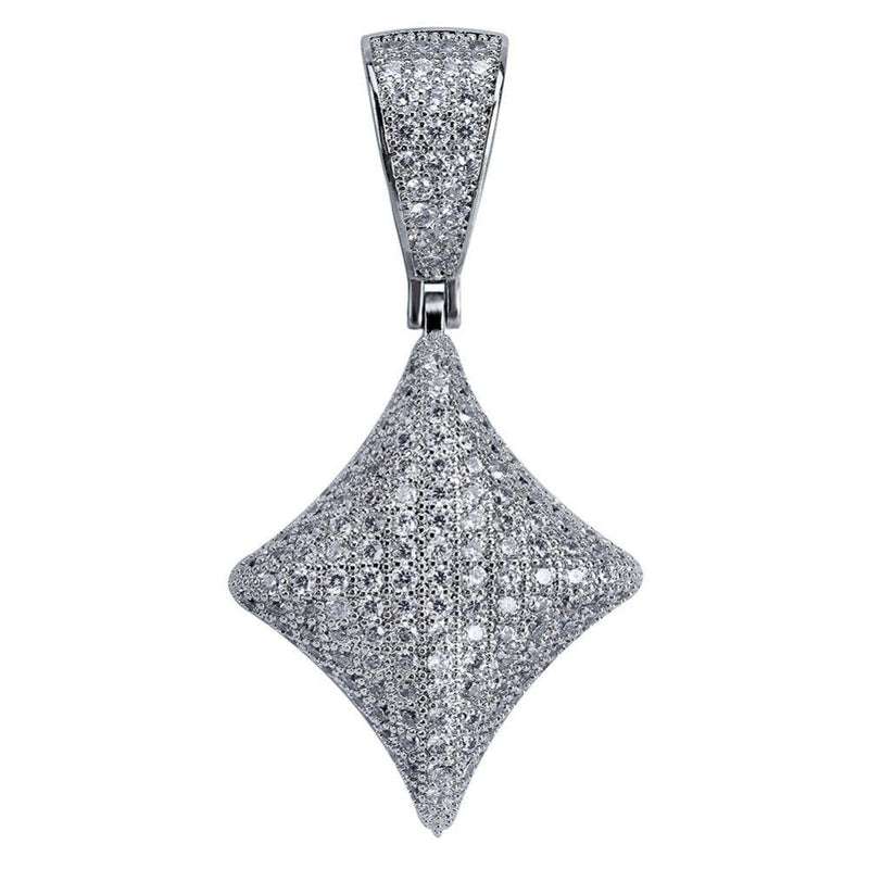 Poker Suits Pendant 18K - ICECI