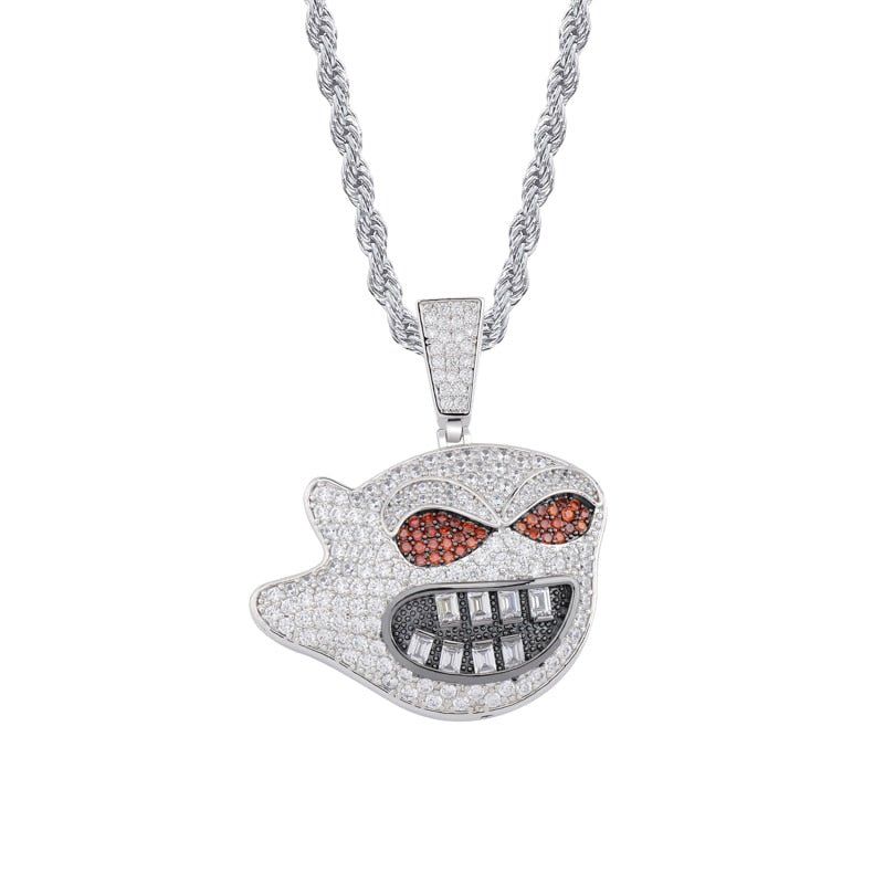 Red Eyes Spirit Pendant 14K - ICECI