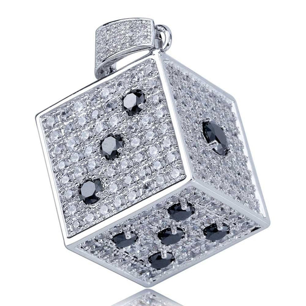 ROLL THE DICE PENDANT 18K - ICECI