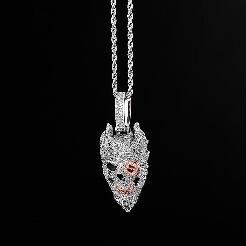 ROSE DEMON PENDANT 14K - ICECI