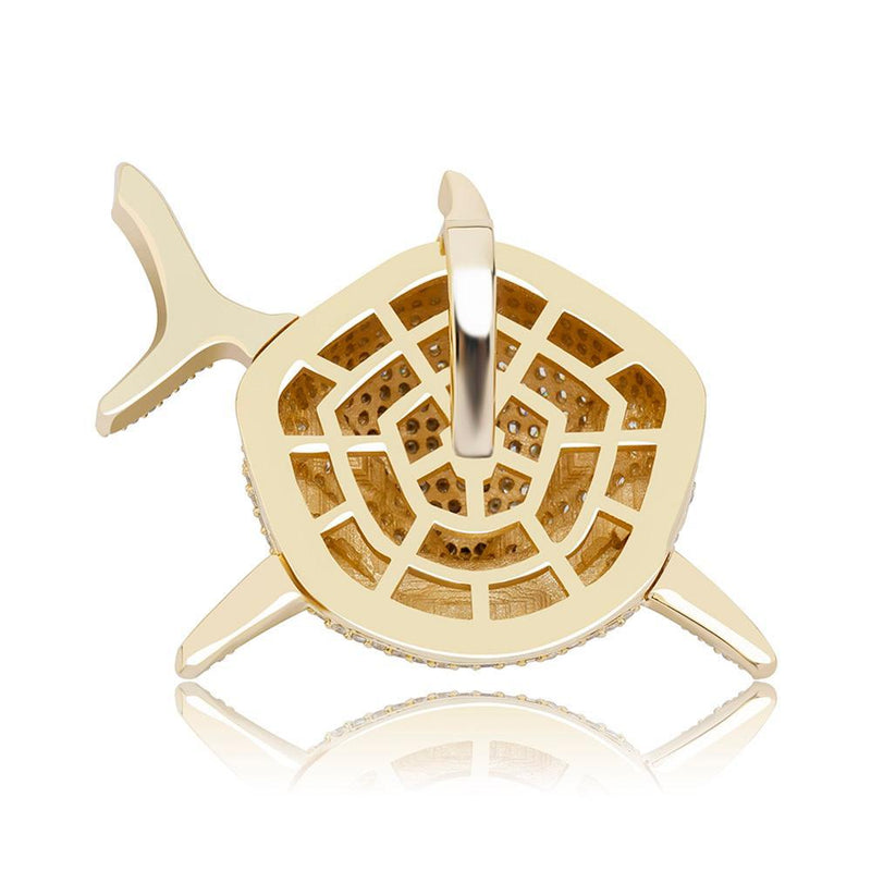 SHARK PENDANT 14K - ICECI