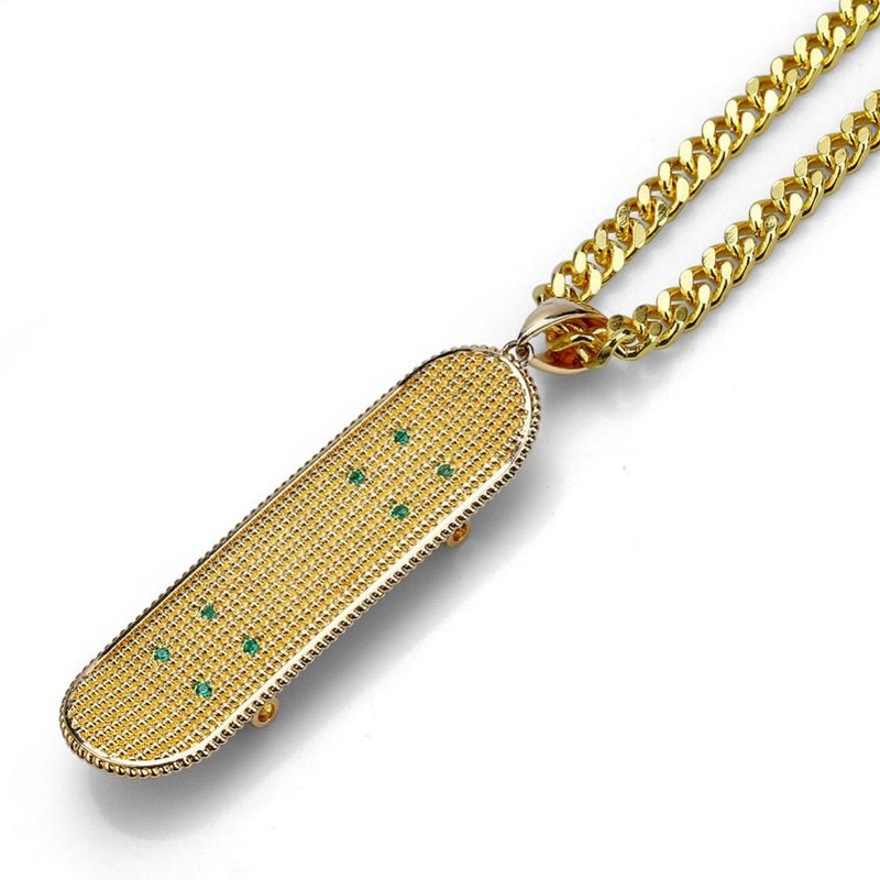 Skateboard Pendant 18K - ICECI