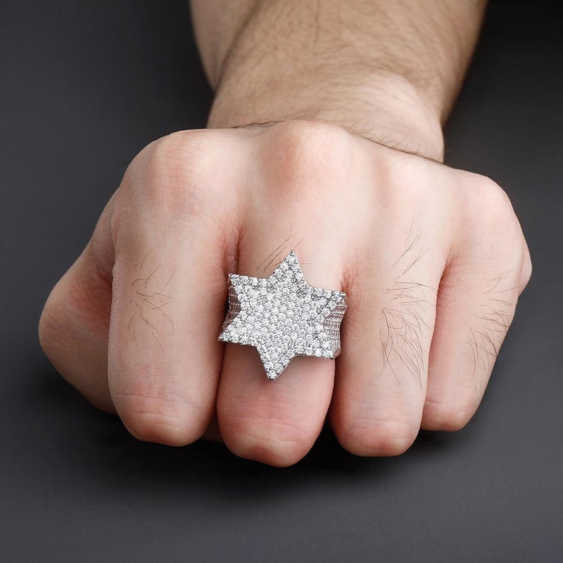 SNOWFLAKE RING 18K - ICECI