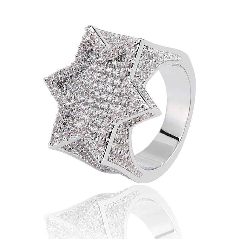 SNOWFLAKE RING 18K - ICECI