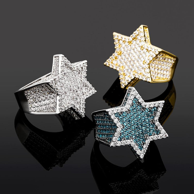 SNOWFLAKE RING 18K - ICECI