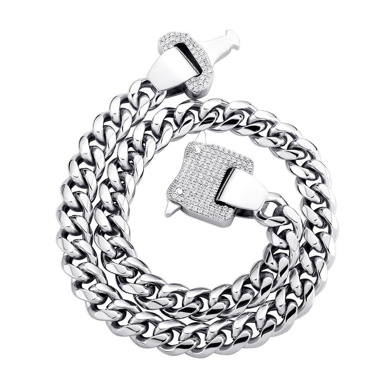 TACTICAL CUBAN CHAIN 14K - ICECI