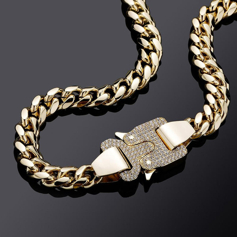 TACTICAL CUBAN CHAIN 14K - ICECI