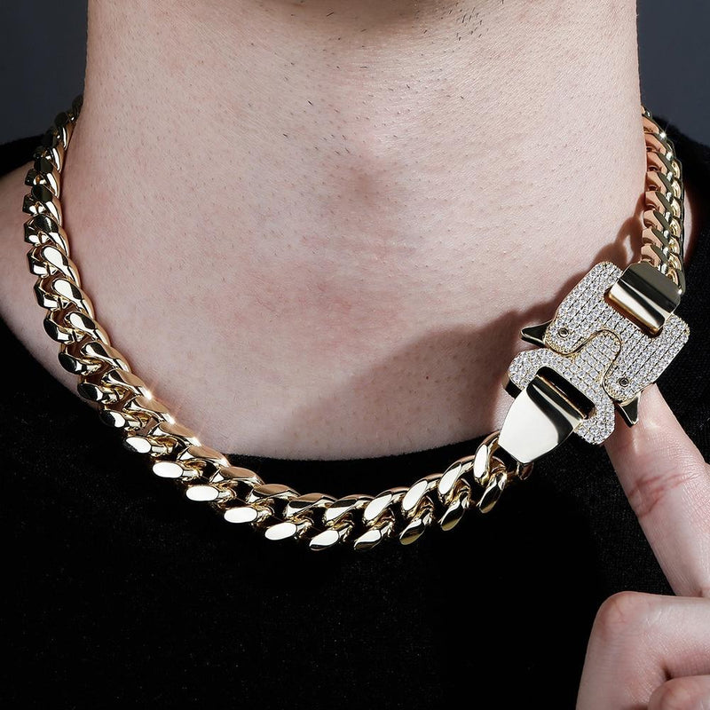 TACTICAL CUBAN CHAIN 14K - ICECI