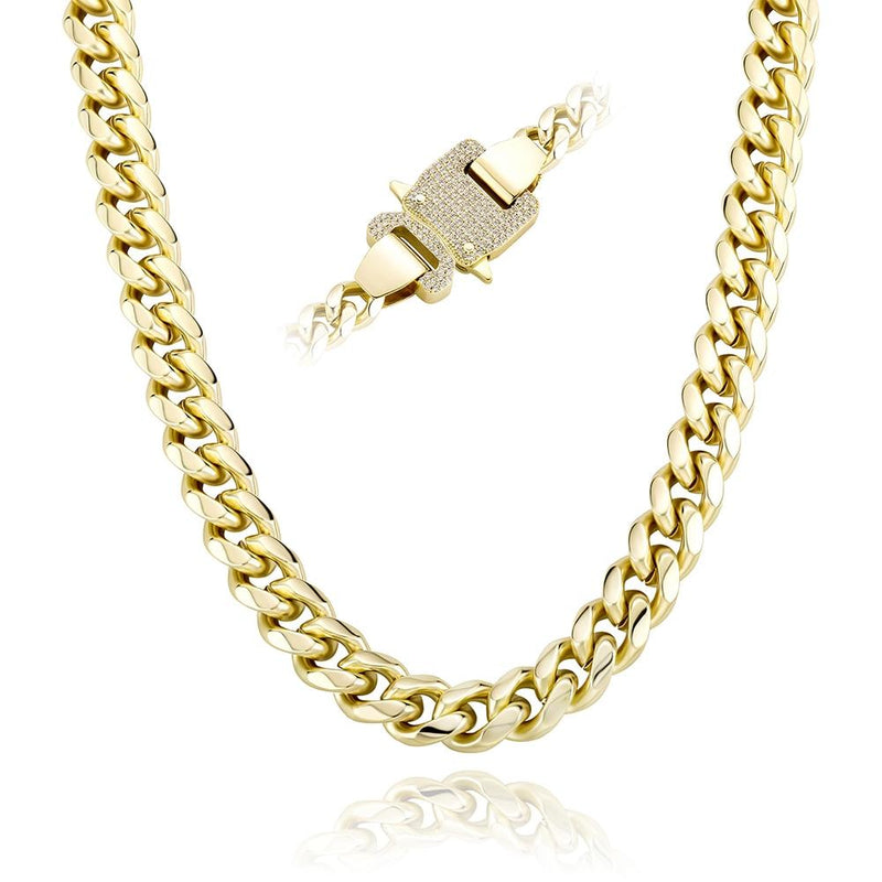 TACTICAL CUBAN CHAIN 14K - ICECI