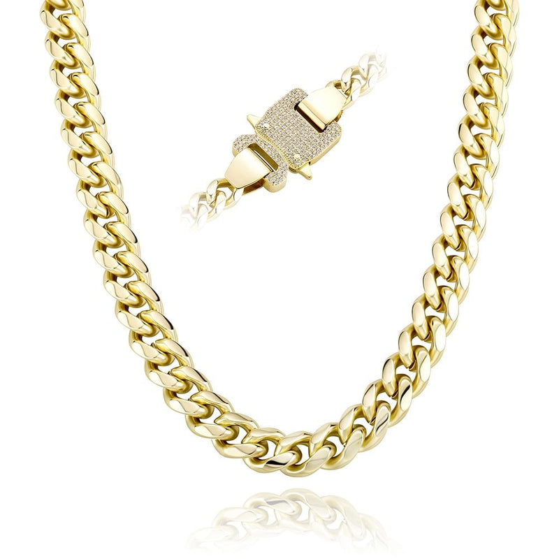 TACTICAL CUBAN CHAIN 14K - ICECI