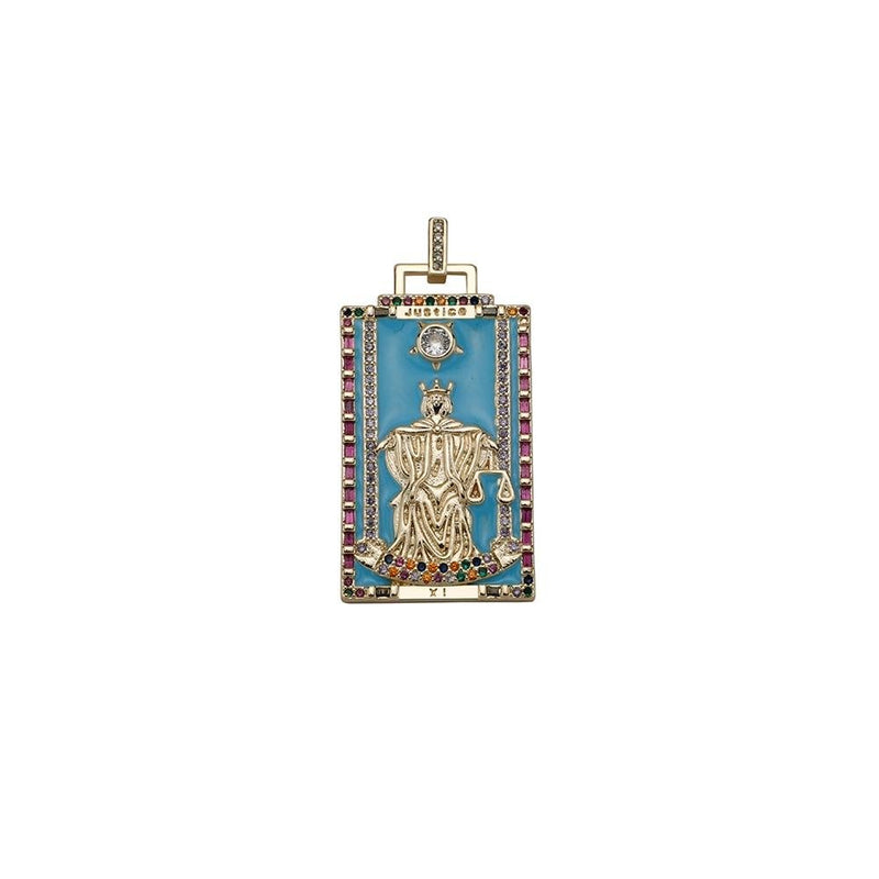 Tarot Cards Pendant 14K - ICECI