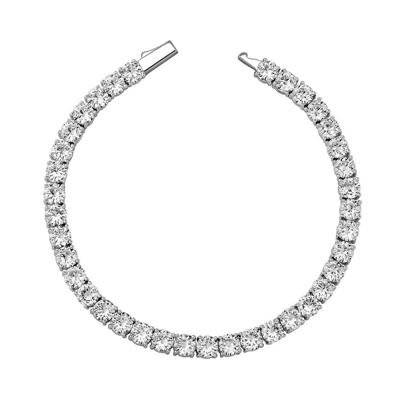 Tennis Bracelet 14K x Sterling Silver - ICECI
