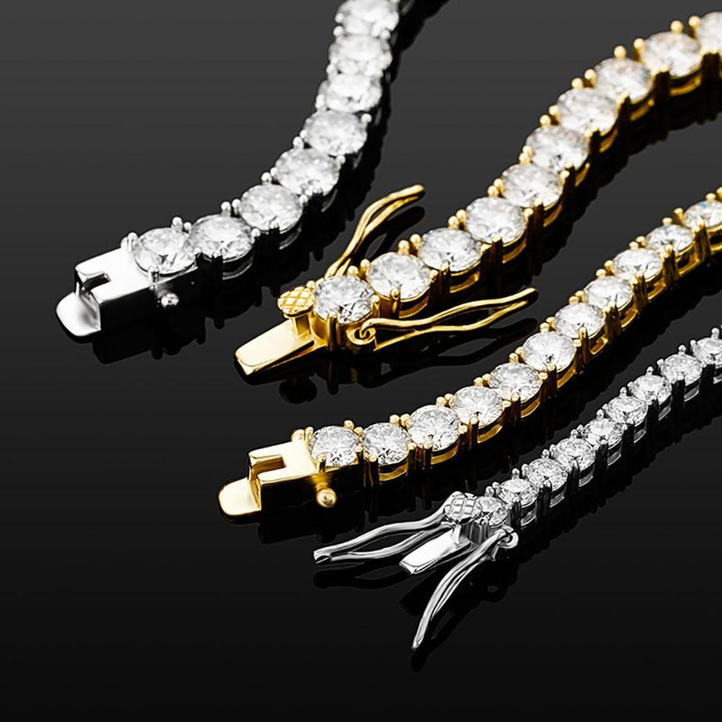 Tennis Bracelet 18K x Moissanite - ICECI