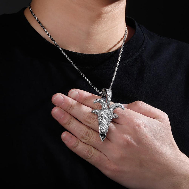 THE GOAT PENDANT 14K - ICECI