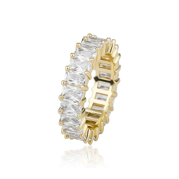 THORN BAGUETTE RING 14K - ICECI