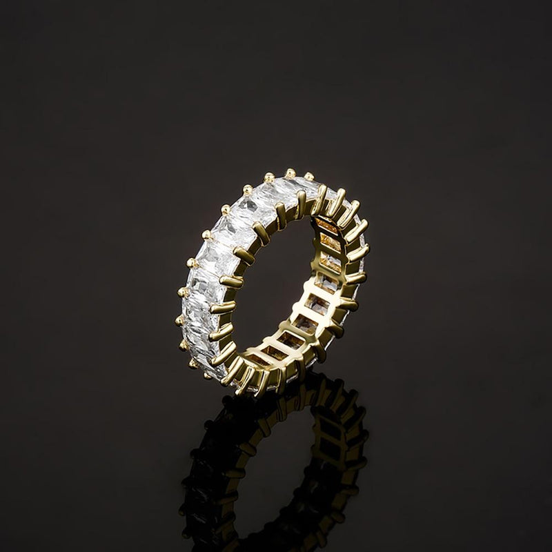 THORN BAGUETTE RING 14K - ICECI