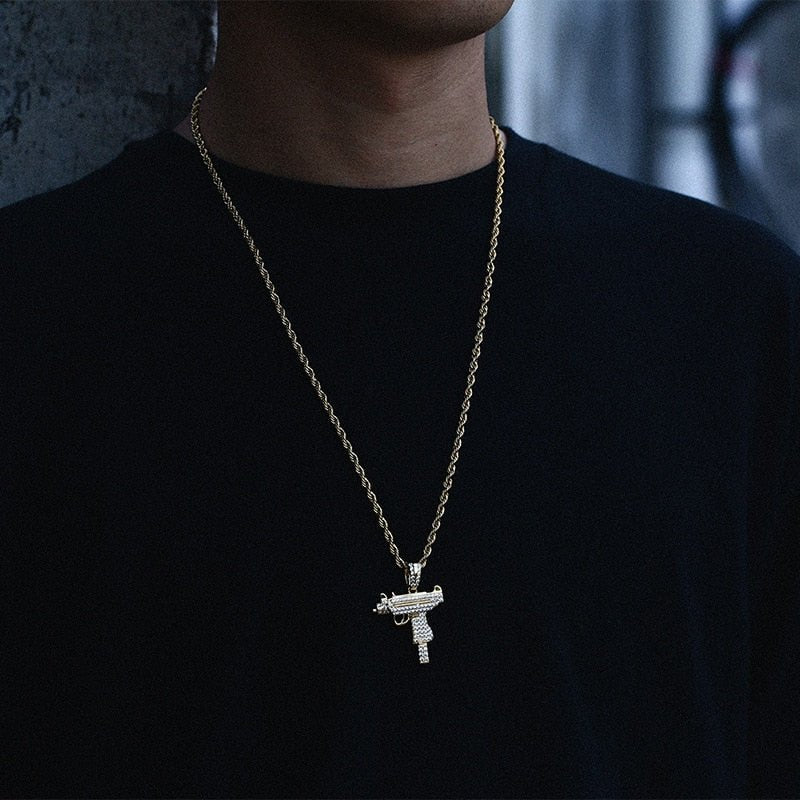 Uzi Pendant 18K - ICECI