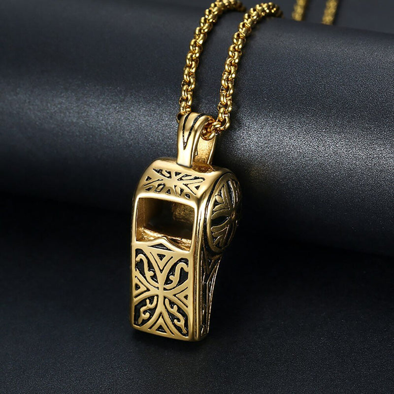Whistle Pendant 14K - ICECI