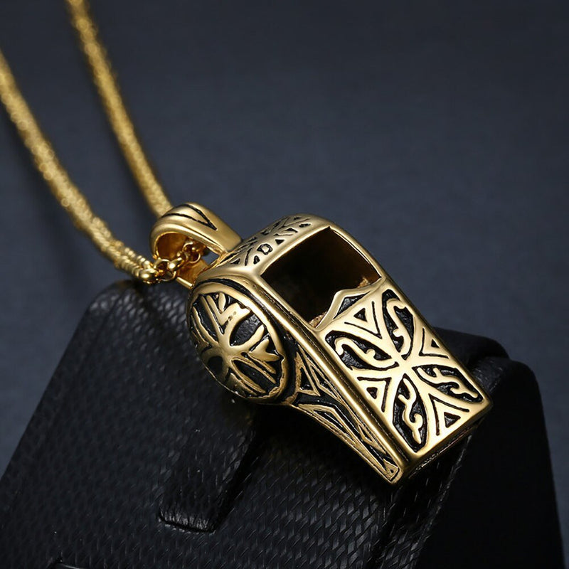 Whistle Pendant 14K - ICECI