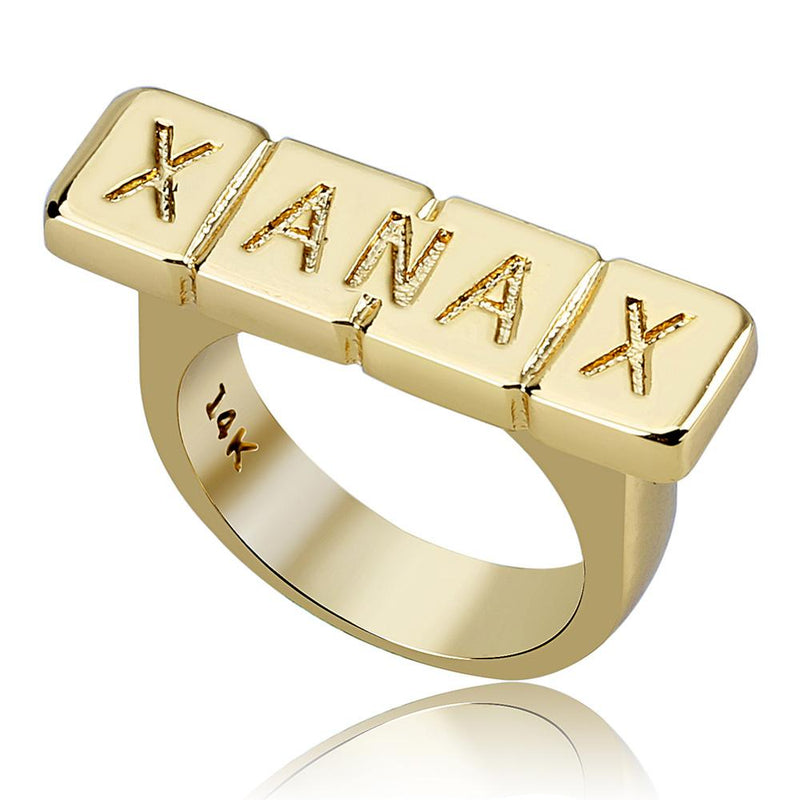 Xanax Ring 14K - ICECI