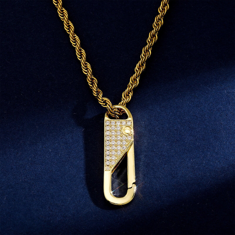 Zipper Pendant 14K - ICECI