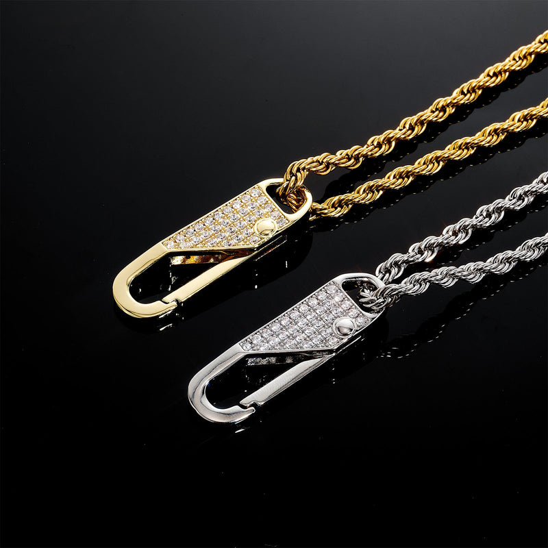 Zipper Pendant 14K - ICECI