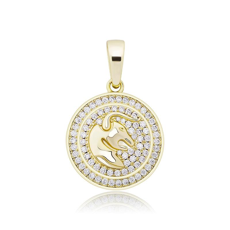 ZODIAC PENDANT 14K - ICECI