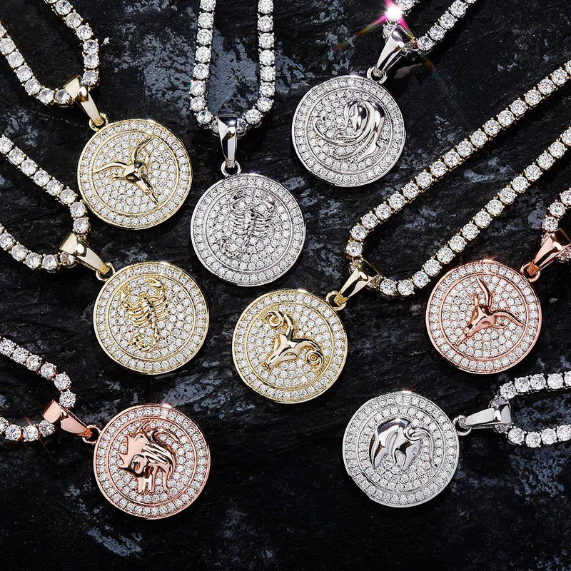 ZODIAC PENDANT 14K - ICECI