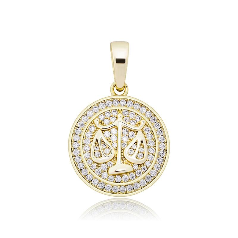 ZODIAC PENDANT 14K - ICECI