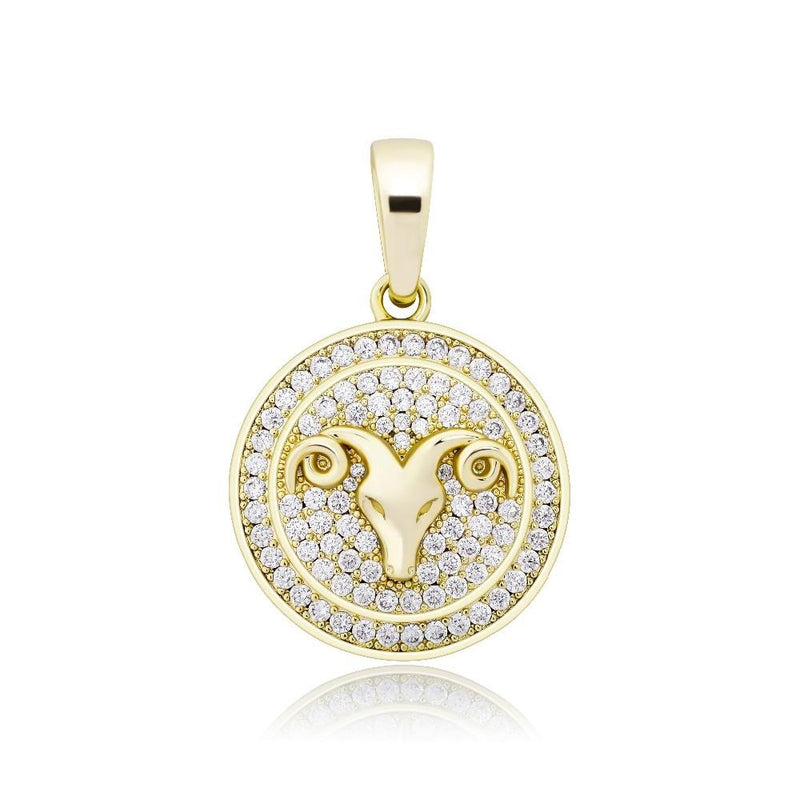 ZODIAC PENDANT 14K - ICECI