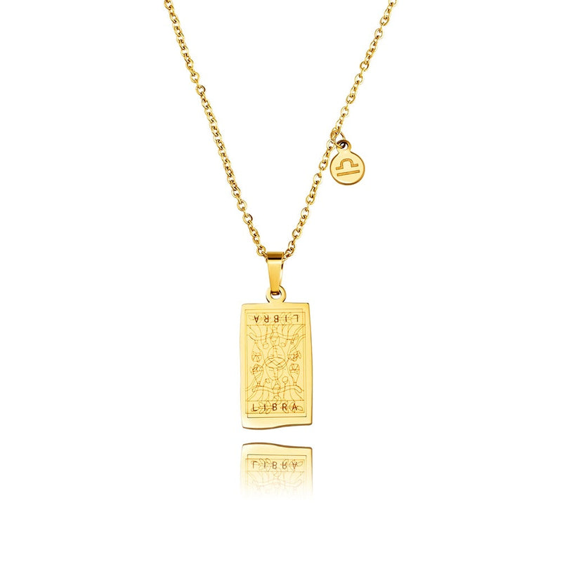 Zodiac Tarot Pendant 14K - ICECI